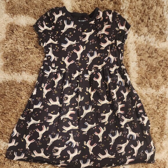 Girls Unicorn Dress - Picture 1 of 4